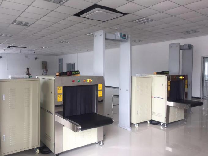 Conveyor Belt Security X Ray Luggage Scanner / Screening Machine For Airport