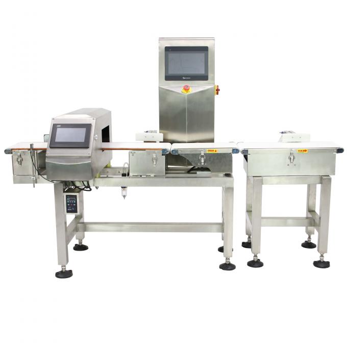 Tunnel Food Grade Metal Detector For Biscuits Packets CE ISO Standard