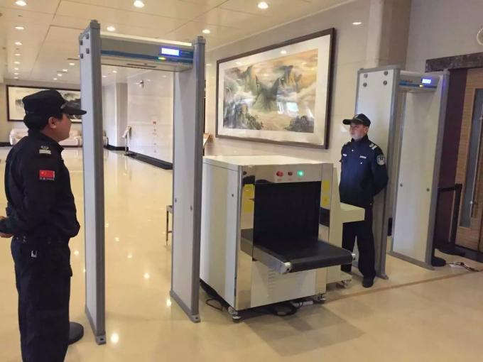 Conveyor Belt Security X Ray Luggage Scanner / Screening Machine For