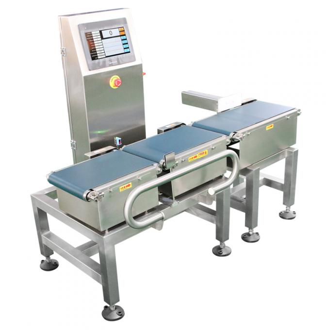 High Accuracy Conveyor Weight Checker Stainless Steel For Food Industrial