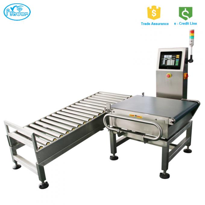 High Accuracy Dynamic Conveyor Weight Checker / Conveyor Belt Scales