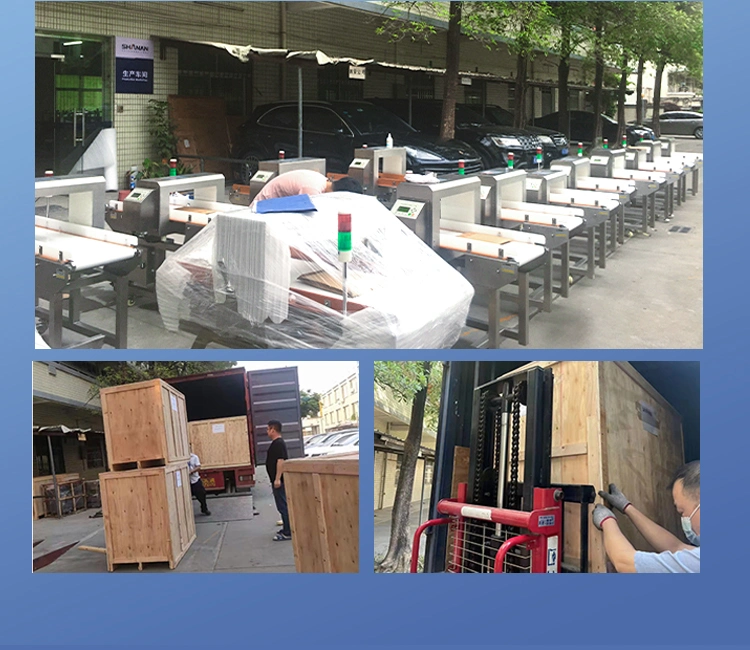 SA990auto Industrial High Sensitivity Processing Conveyor Belt Tunnel for Frozen Food Chocolate Bread Factory Pharmaceuticals Metal Detector Food