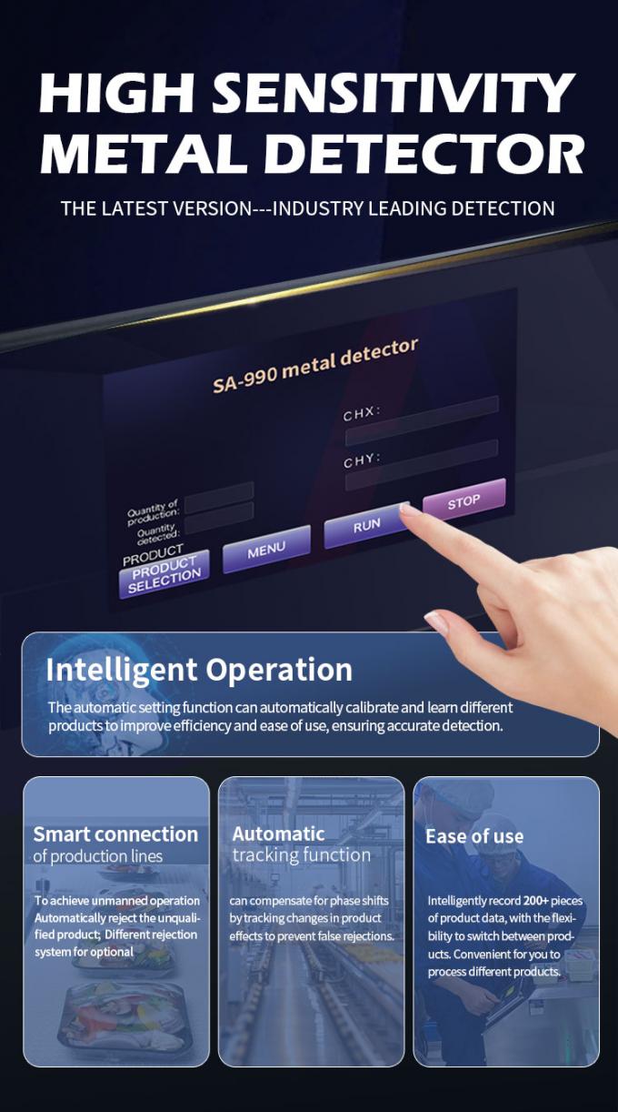 Automatic Equipment For Food Safety Advanced Metal Detector Equipment Ensuring Quality And Compliance 1