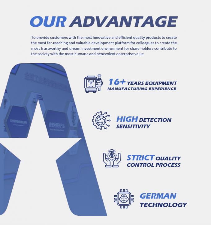 Highly Sensitive Converyor Belt Tunnel Touch Screen Food Metal Detector Accurate Detection 7