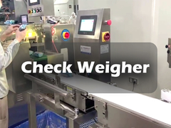 High Accuracy Conveyor Belt Automatic Check Weigher High Speed For Food Industry