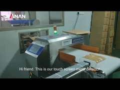 SA-990Touch screen Metal Detectors For Food Industry High Sensitivity SUS304