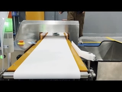 Food Grade Conveyor Belt automatic rejection Metal Detector machine with CE