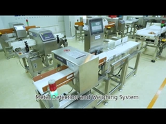 Combo Metal Detector And Checkweigher