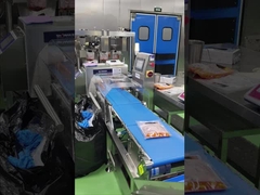 Processing Easy Operation High Speed Combo Metal Detector Checkweigher For Sliver Products