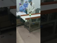 Highly Sensitive Converyor Belt Tunnel Food Metal Detector With Network Rejection