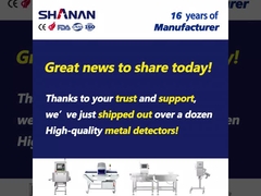 Conveyor Metal Detector For Bulk Products High Sensitivity Food Industry Factory