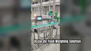 Automatic Check Weigher Food Grade Accuracy