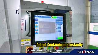 X-Ray Food Inspection Detects Metal Glass