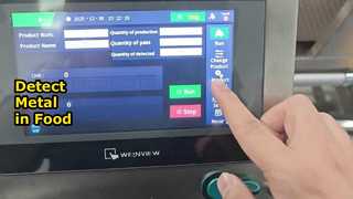 Food Metal Detector Detects Foreign Objects