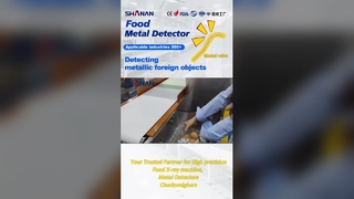 Metal Detector Food Grade Conveyor Belt Security