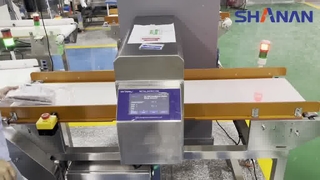 metal detector designed for bagged frozen meat