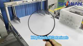 X-Ray Inspection Machine for Foil-Packaged Food | Detect Contaminants Without Opening Packages