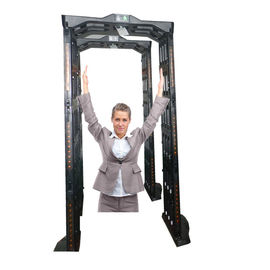 Portable Walk Through Metal Detector Frame For Embassies / Financial Institutions
