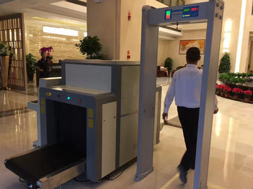 60 Degree Angle X Ray Baggage Scanner Customized Load Ability CE  ISO