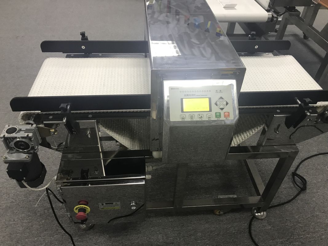 Tunnel Style Food Grade Metal Detector With Conveyors , Stainless Steel