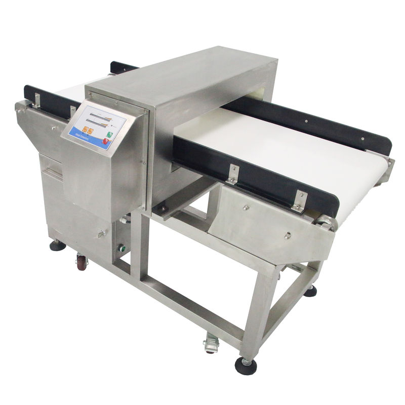 Tunnel Type Food Industrial Metal Detector Machine / Conveyor Metal