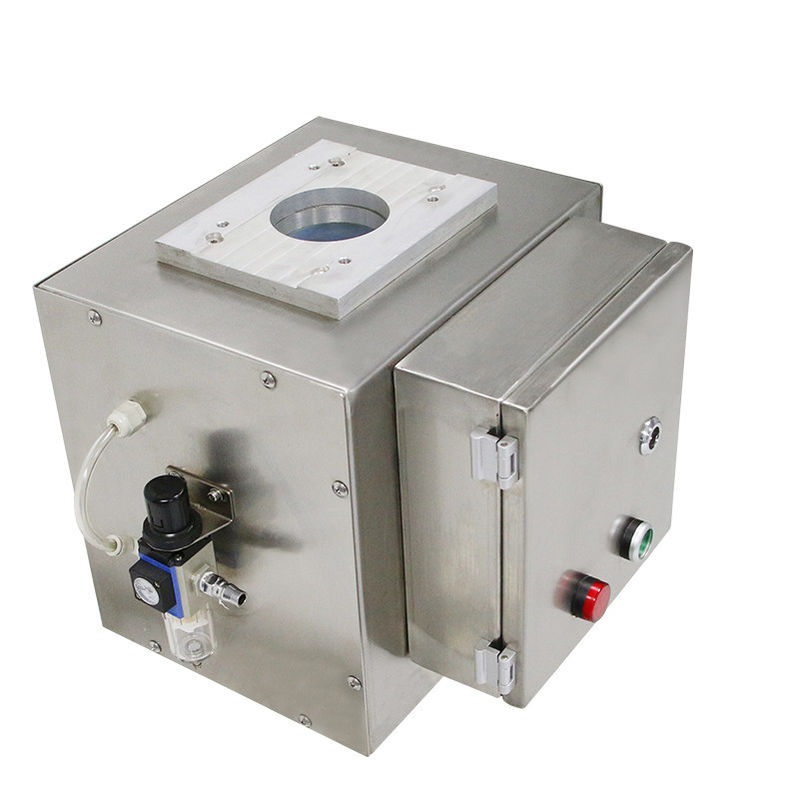 Vertical Free Fall Metal Detector Separator For Plastic Pellets Easy To ...