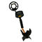 Gold Treasure Finder Ground Metal Detector Within 8 Inches Adjustable Sensitivity And Headphone Jack