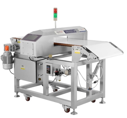 Industrial Tunnel Metal Detectors Food Seafood Conveyor Metal Detector