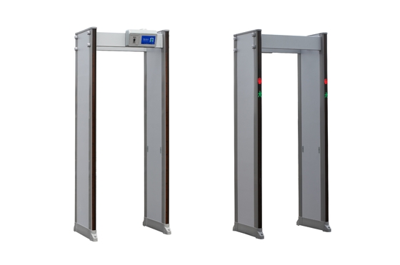 Digital Harmless Portable Walk Through Metal Detector Gate Waterproof And Damp Proof