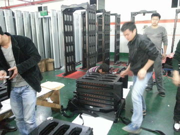Foldable Walk Through Metal Detector For Security Inspection , 1 Coin Sensitivity
