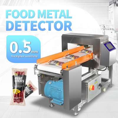 Custom Automatic Industrical Food Conveyor Belt Metal Detector Aluminum Foil Packaging Metal Detector