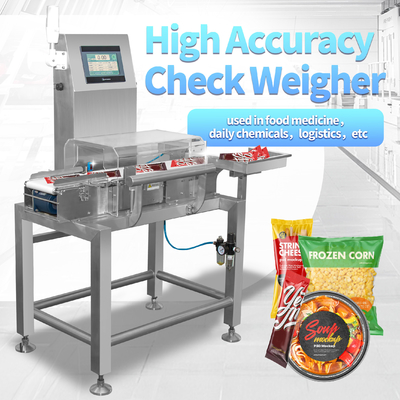 Accurate Customized Check Weigher Machine For Weight Checking