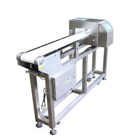 Customized Adjustment Belt Conveyor Metal Detectors Touch Screen For Food Industry