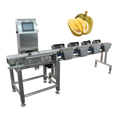 High Speed High Precision Automatic Docking Line Multi Stage Sorting Durian Pulp Fruit Scale