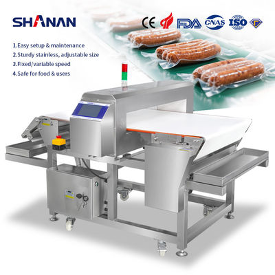 CE ISO Metal Detector For Food  Cake Break 0.5mm Sensitivity Auto Reject System Conveyor Belt Tunnel