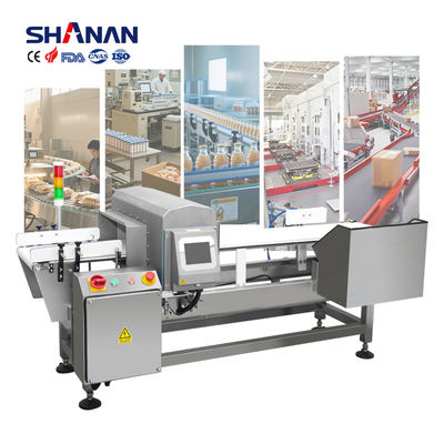 Custom Automatic Industrical Food Conveyor Belt Metal Detector Packaging
