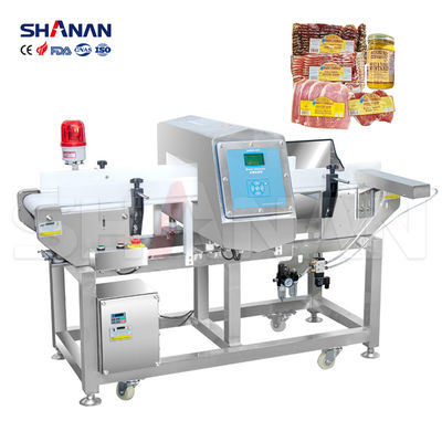 Industrial High Accuracy Automatic Conveyor Belt Rejection Snacks Food Metal Detector