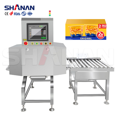 Food Safety X Ray Machine For Poultry Fish Vegetables Contaminant Detection Rejection