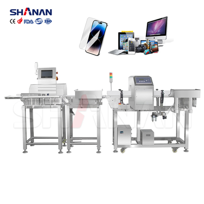 Automatic Industrial Conveyor CheckWeigher Check Weight Machine Weight Scale and metal detector