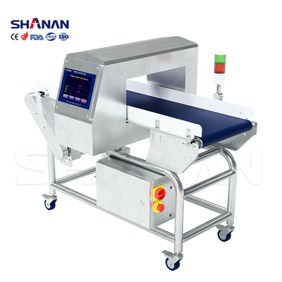 High Sensitivity Conveyor Belt Metal Detector with User Permission Settings and Data Management Capability