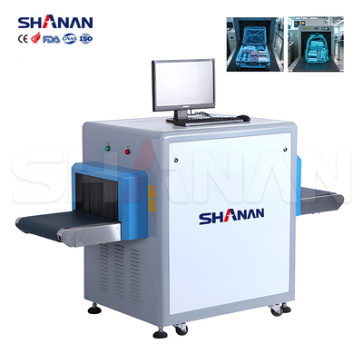 X Ray Inspection Hotel And Station Using  X Ray Baggage Scanner Machine