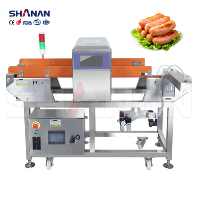 Food Pharmaceutical Metal Detector With Automatic Stop Belt Food Industry For Food Factory