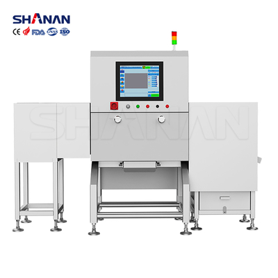 Food Safety Metal Glass Detector X Ray Machine Food For Metal Can Products With Rejectors