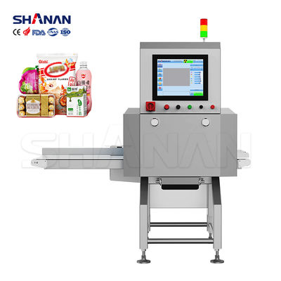 Factory Food Chocolate Nut Cook Foreign Object Auto Metal Reject Food X-Ray Machine