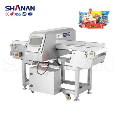 Aluminum Foil Packaging Conveyor Belt Food Processing industries Metal Detector