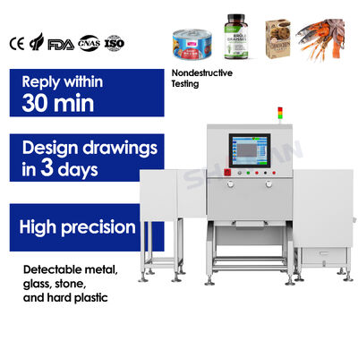 X Ray Inspection rejection System Food safety conveyor metal detection equipment