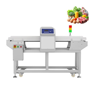 High Sensitivity Stainless Steel 304 Food Metal Detector with Automatic Stop Belt for Industrial Conveyor Systems