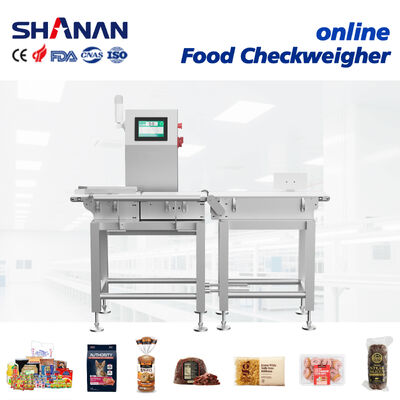 Auto Weighing Packing Machine 500kg-800kg With Reject Function Conveyor Checkweigher