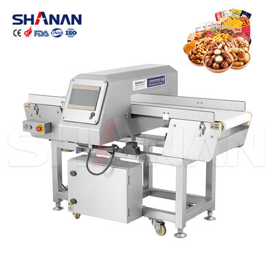 Aluminum Foil Packaging Product Factory Conveyor Belt Metal Detector