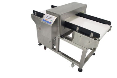 Durable Aluminum Foil Metal Detector Conveyor Detection For Tin Foil Package , 0.5 Mm Fe